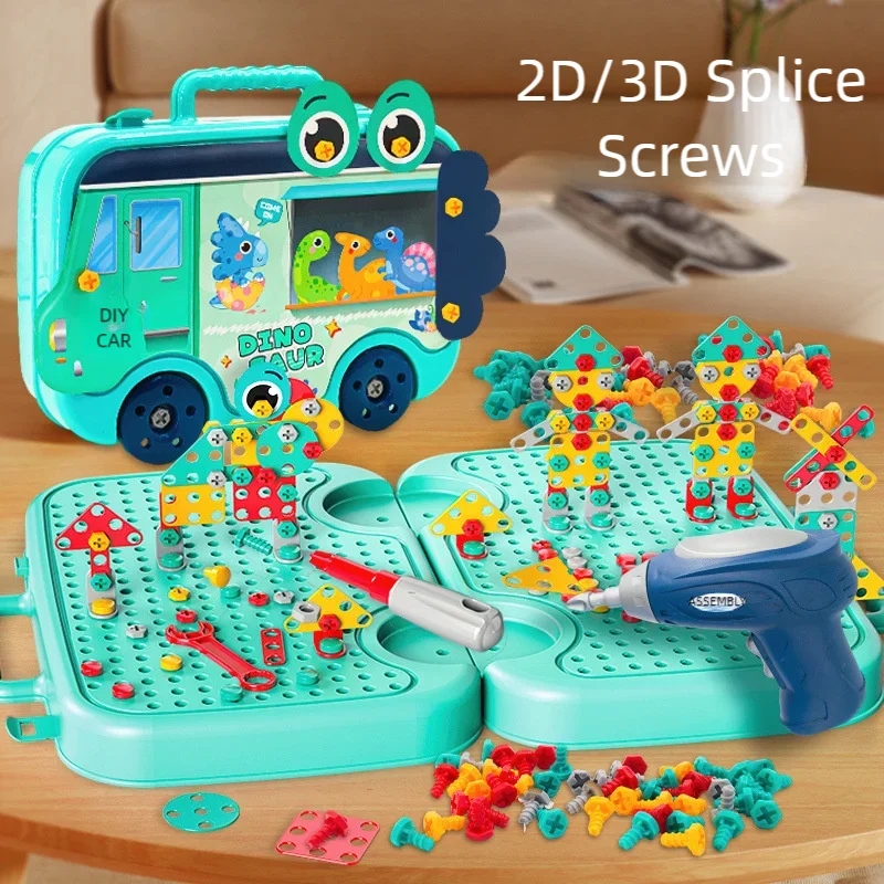 Gardening Tools For 10 Year Olds - Destornillador eléctrico de simulación, juguetes Montessori,