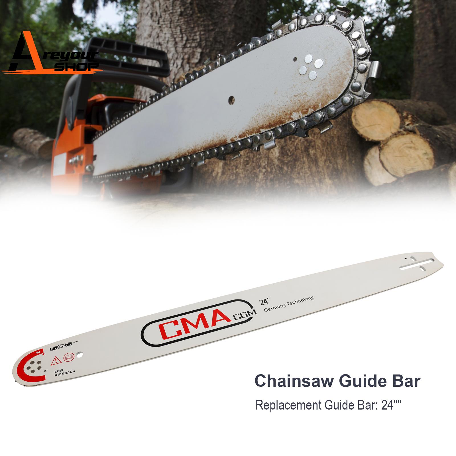 Gardening Tools Guide - Barra guía de motosierra, 24 
