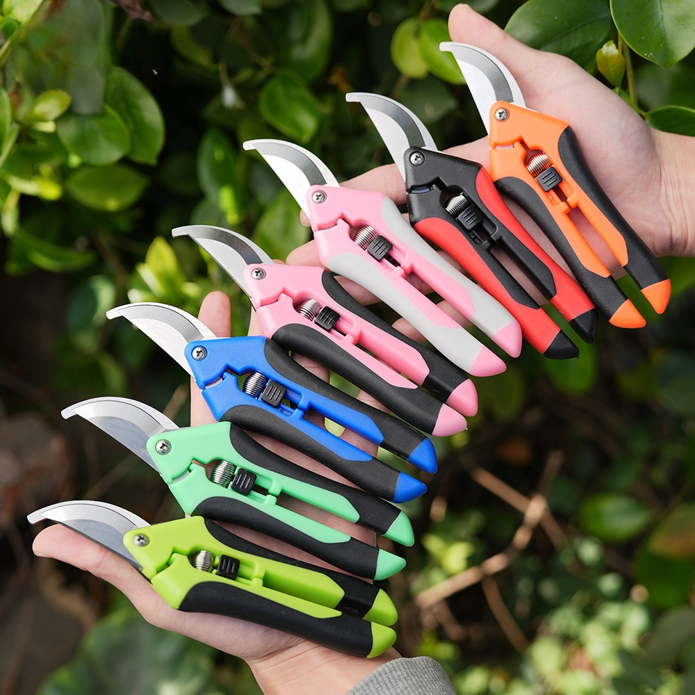 Gardening Tools Pink - Mini tijeras de jardinería para podar,