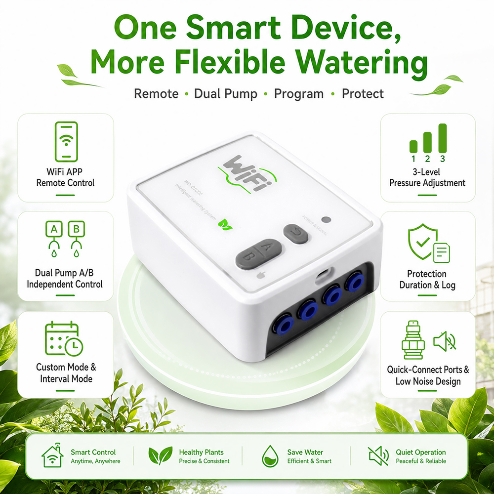 Automatic Plant Waterer - Sistema de Riego Automático Inteligente SIHAO