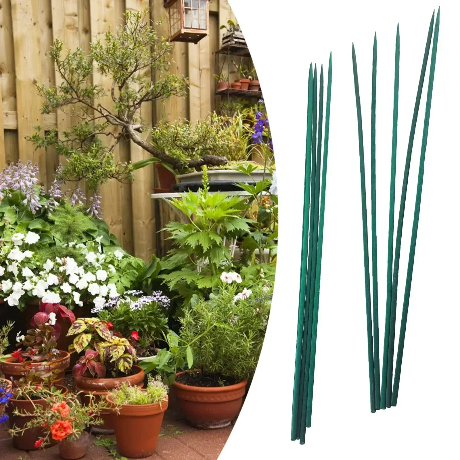 Gardening Tools Green - KIT de estacas para plantas de
