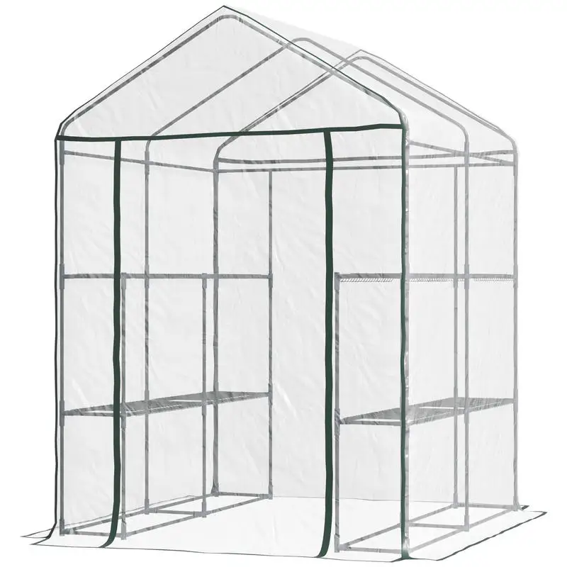 Greenhouse Mini Indoor - Outsunny Kit de Invernadero Portátil de