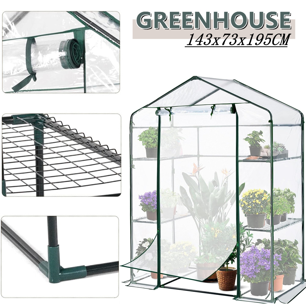 Greenhouse Mini Indoor - Invernadero Portátil de 3 Niveles para