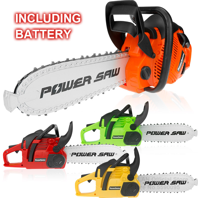 Gardening Tools For 10 Year Olds - Motosierra Eléctrica de Juguete para Niños,