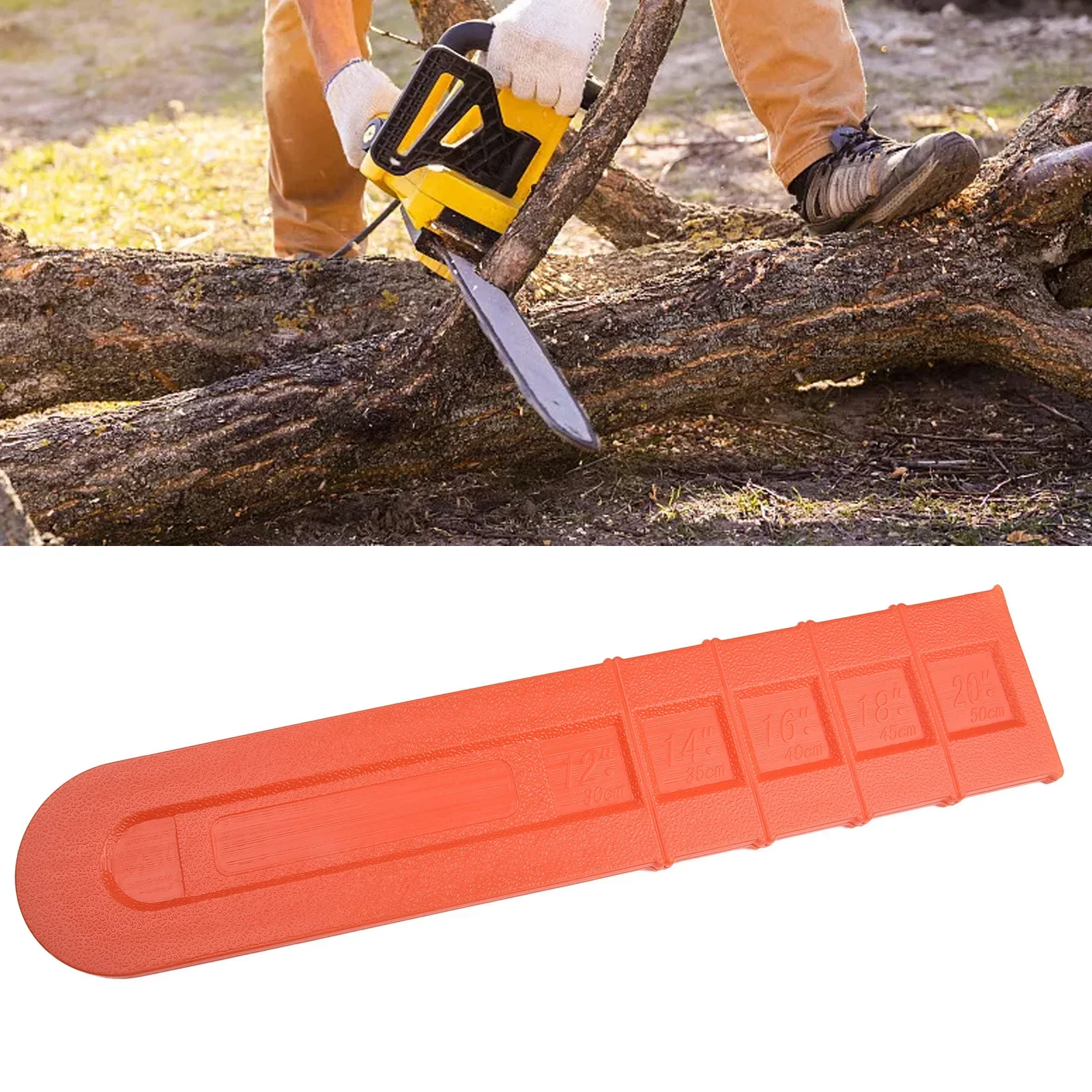 Gardening Tools Guide - Cubierta de barra de motosierra eléctrica,