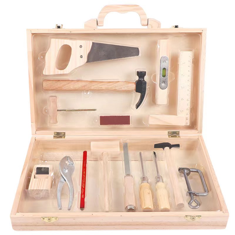 Gardening Tools For 10 Year Olds - Caja de madera de carpintero para