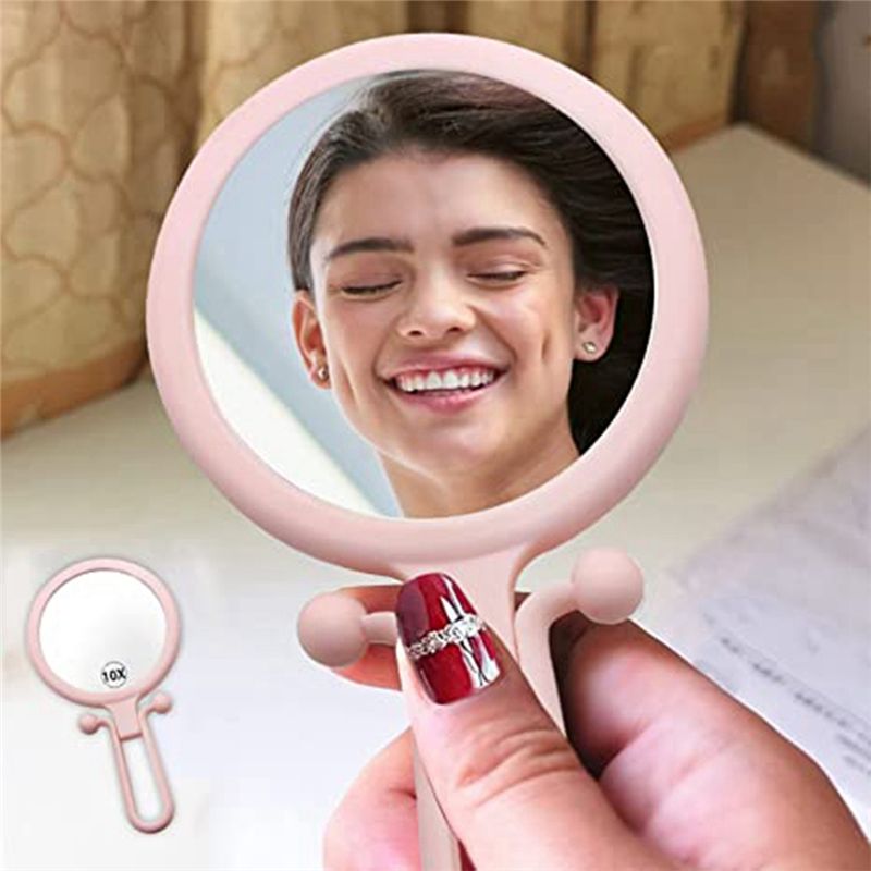Gardening Tools Pink - Lively- Lupa de mano 10X, espejo