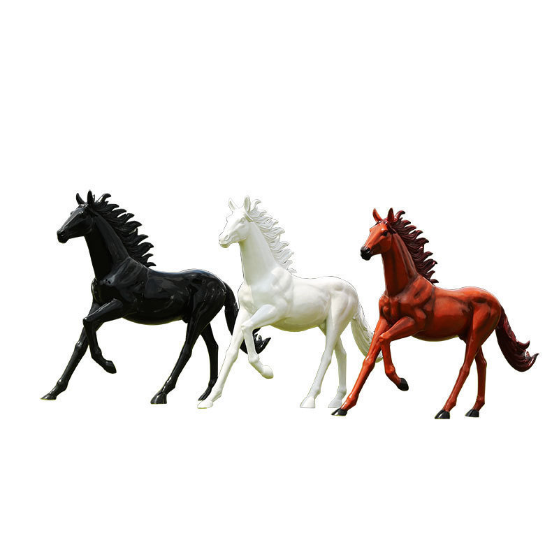 Gardening Tools Sketch - Modelo de caballo blanco grande de