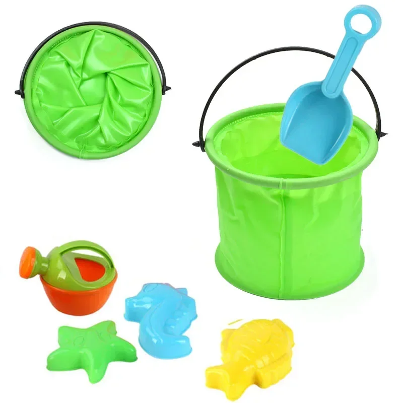 Cubo de Playa Plegable para Ni - Gardening Tools For Kids reseña y precio