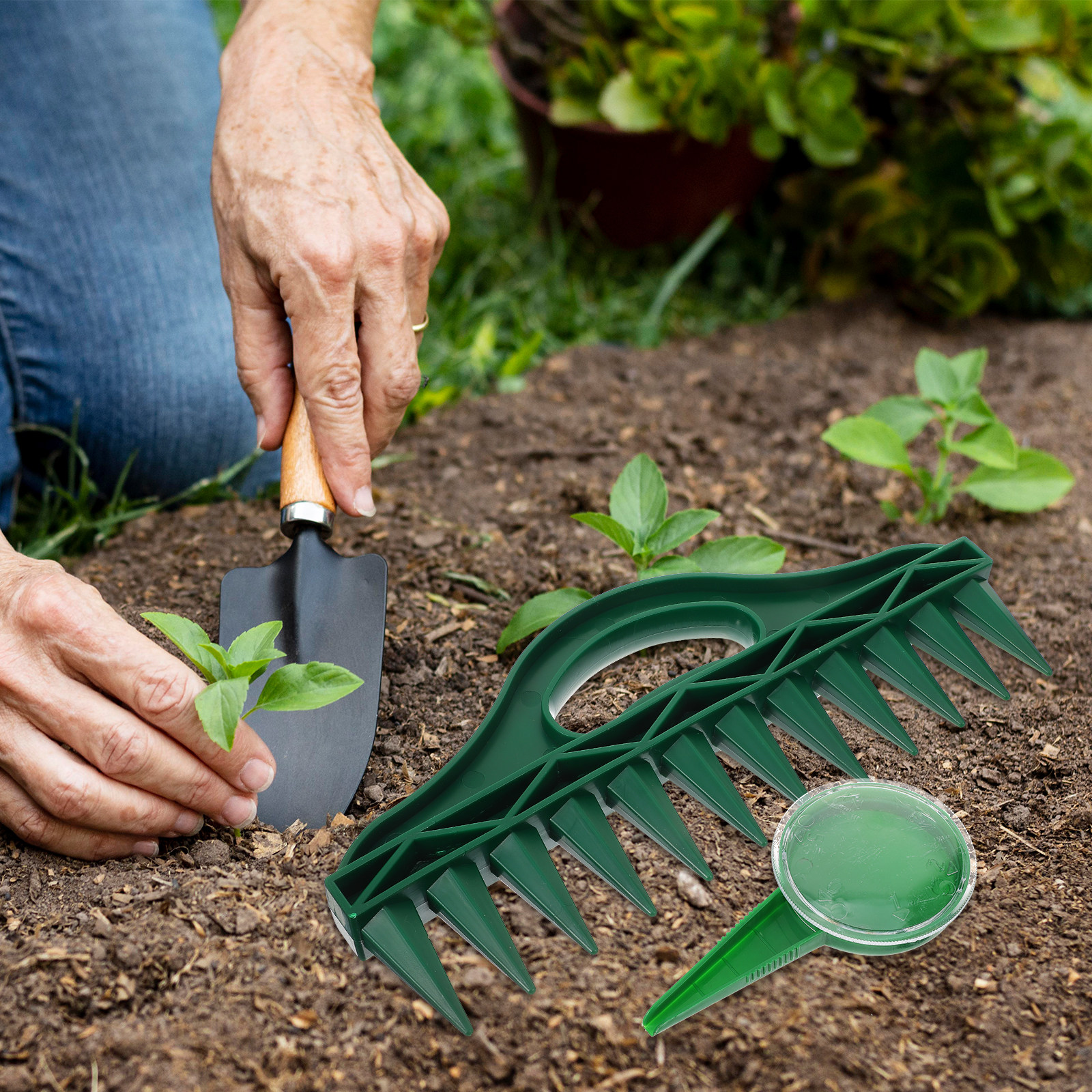 Herramienta para plantar flore - Gardening Tools Green reseña y precio