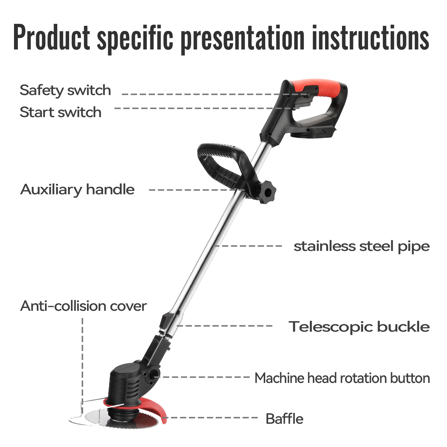 Cortadora de Césped Eléctrica  - Gardening Tools Cutter reseña y precio