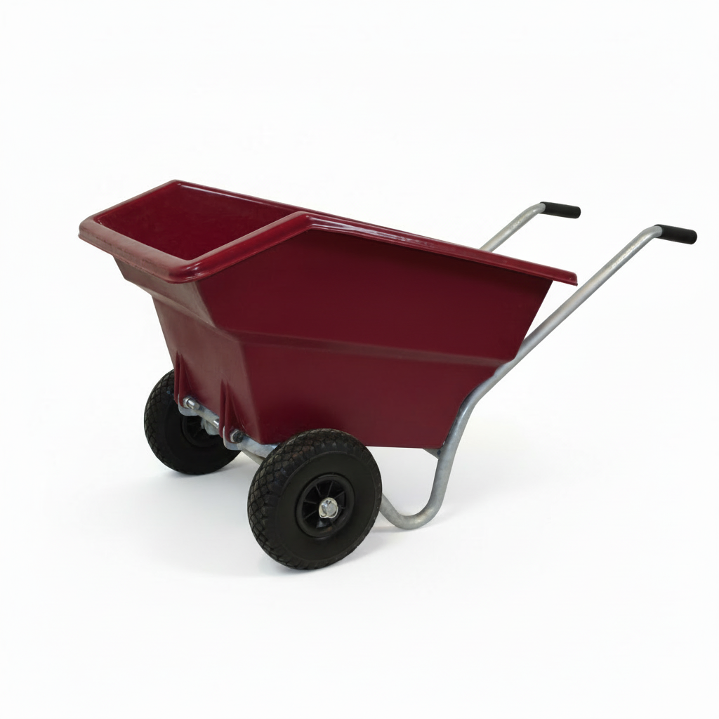 Carretilla de Acero de 125 L c - Junior Gardening Tools reseña y precio
