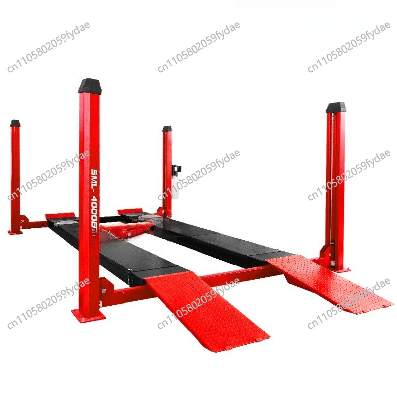 Elevador de cuatro columnas pa - Gardening Tools Repair Shop reseña y precio