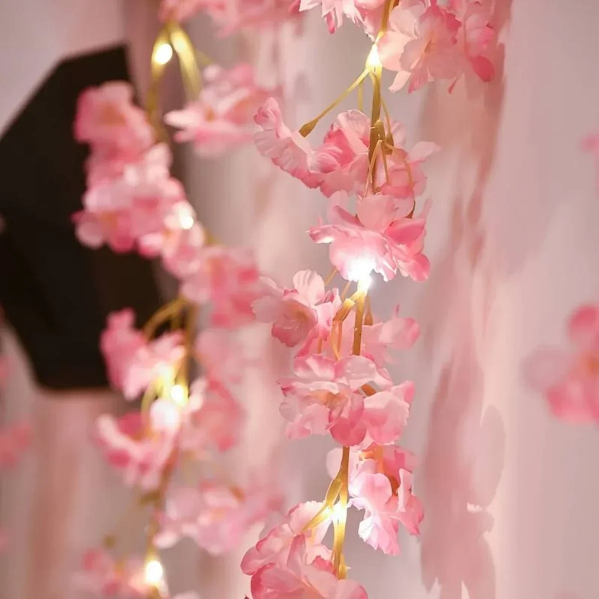 Lámpara LED de flores artifici - Gardening Tools Pink reseña y precio