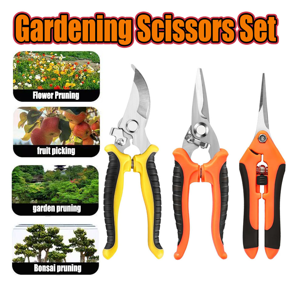 Juego de tijeras de jardinería - Gardening Tools Pink reseña y precio