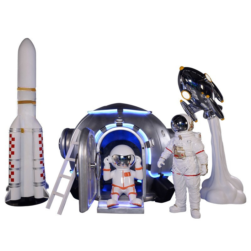 Luminoso astronauta estación e - Gardening Tools Sketch reseña y precio
