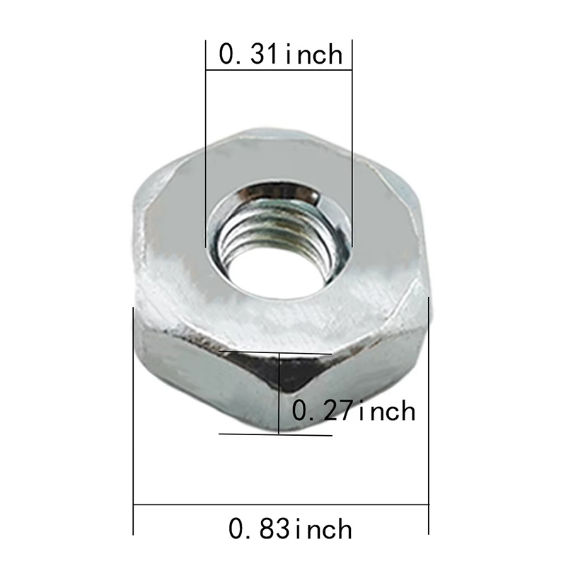 Tuercas de placa guía de sierr - Gardening Tools Guide reseña y precio