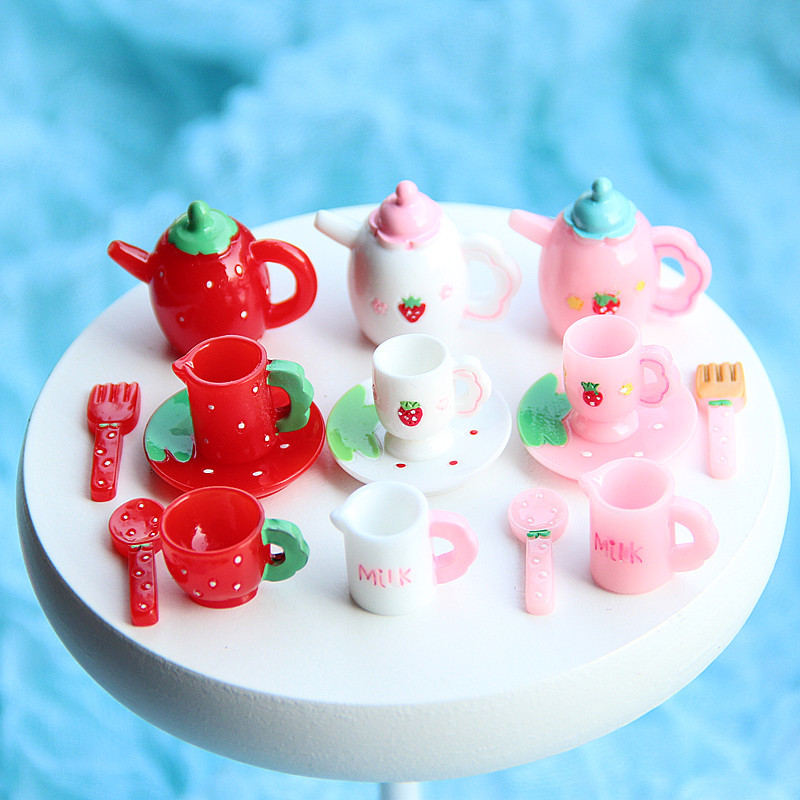Juego de Té Rosa en Miniatura, - Gardening Tools Pink reseña y precio