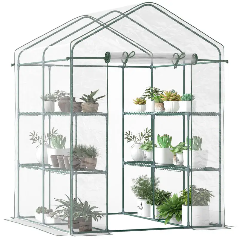 Outsunny Kit de Invernadero Po - Greenhouse Mini Indoor reseña y precio