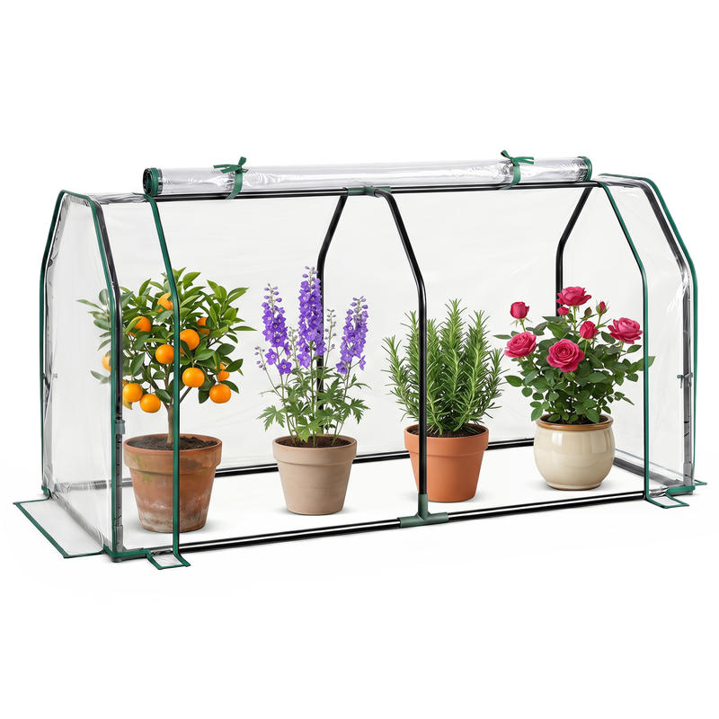 Mini invernadero portátil con  - Greenhouse Mini Indoor reseña y precio