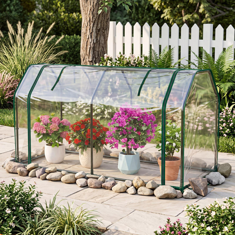 Mini invernadero portátil con  - Greenhouse Mini Indoor reseña y precio