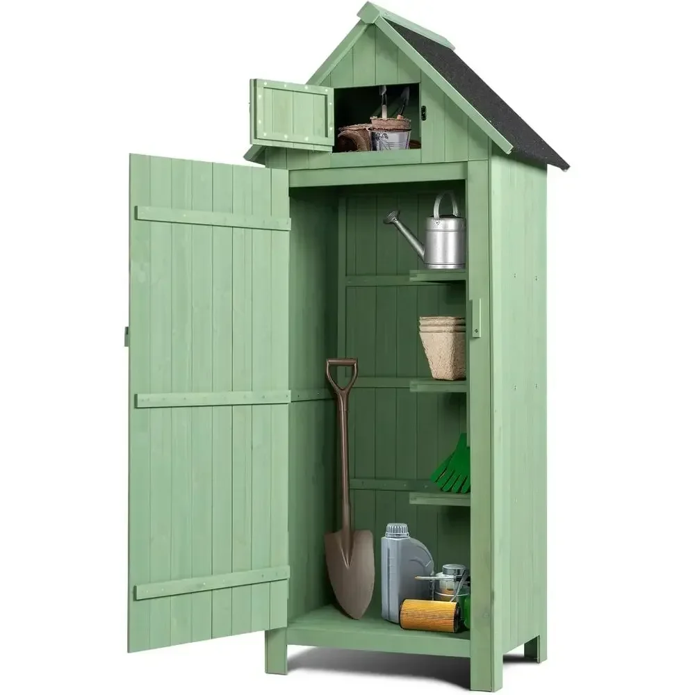 Caseta de Almacenamiento Exter - Gardening Tools Green reseña y precio