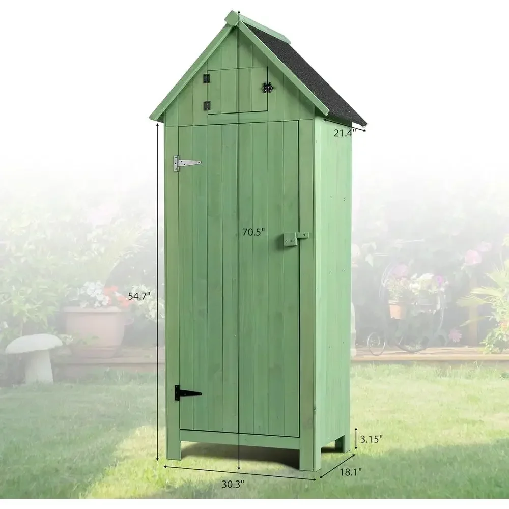 Caseta de Almacenamiento Exter - Gardening Tools Green reseña y precio