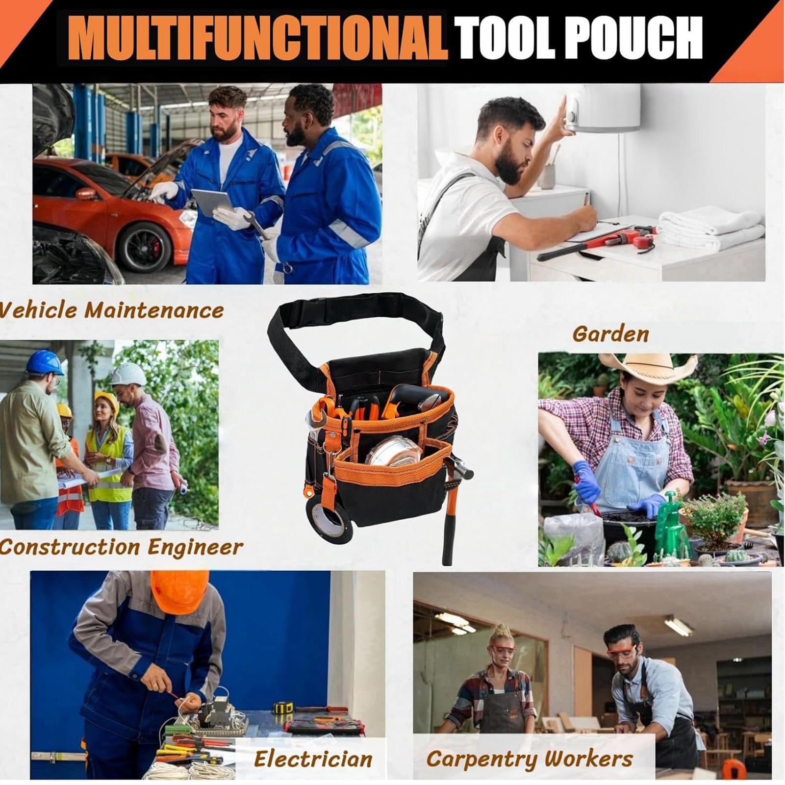 Bolsa de cintura para herramie - Gardening Tools Repair Shop reseña y precio