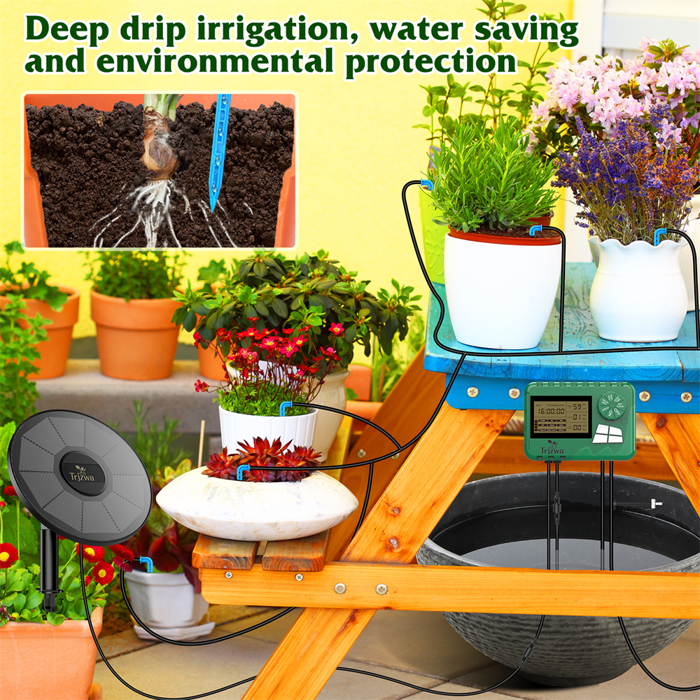Sistema de Riego por Goteo Sol - Automatic Plant Waterer reseña y precio