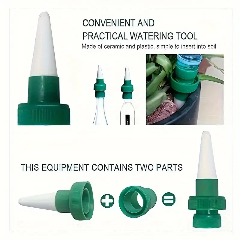 4 estacas de riego automático  - Automatic Plant Waterer reseña y precio