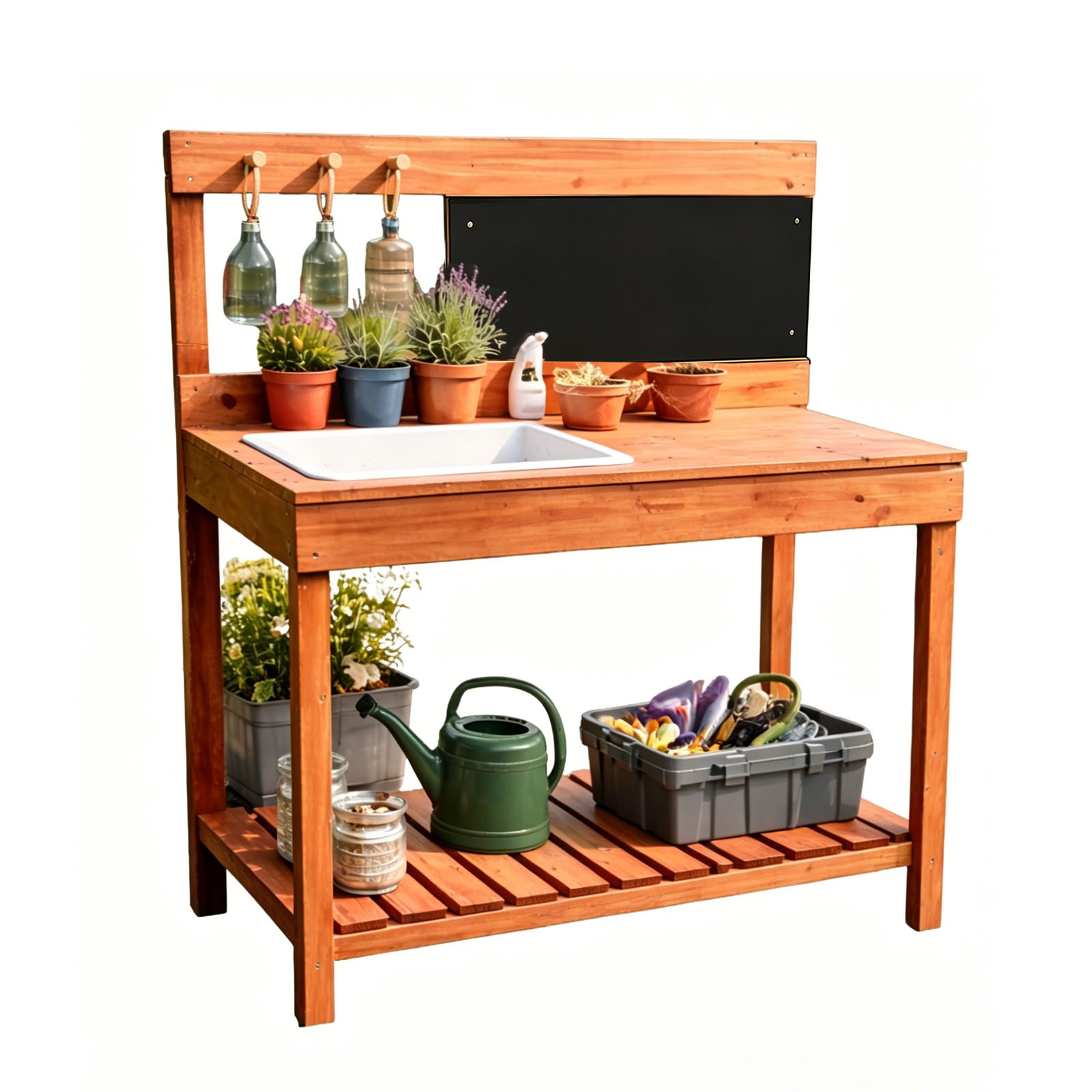 Mesas de Jardinería de Madera  - Gardening Tools For Kids reseña y precio