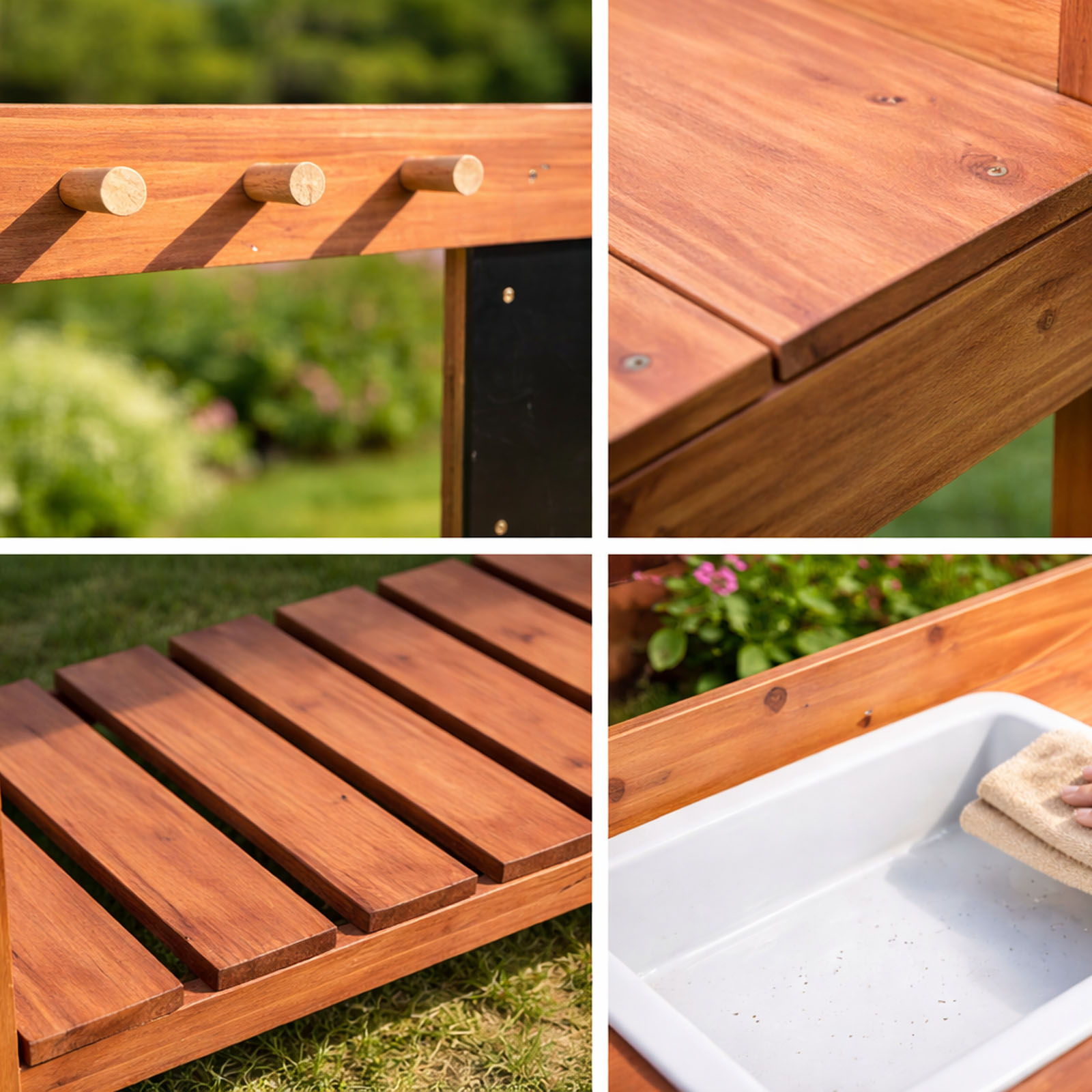 Mesas de Jardinería de Madera  - Gardening Tools For Kids reseña y precio