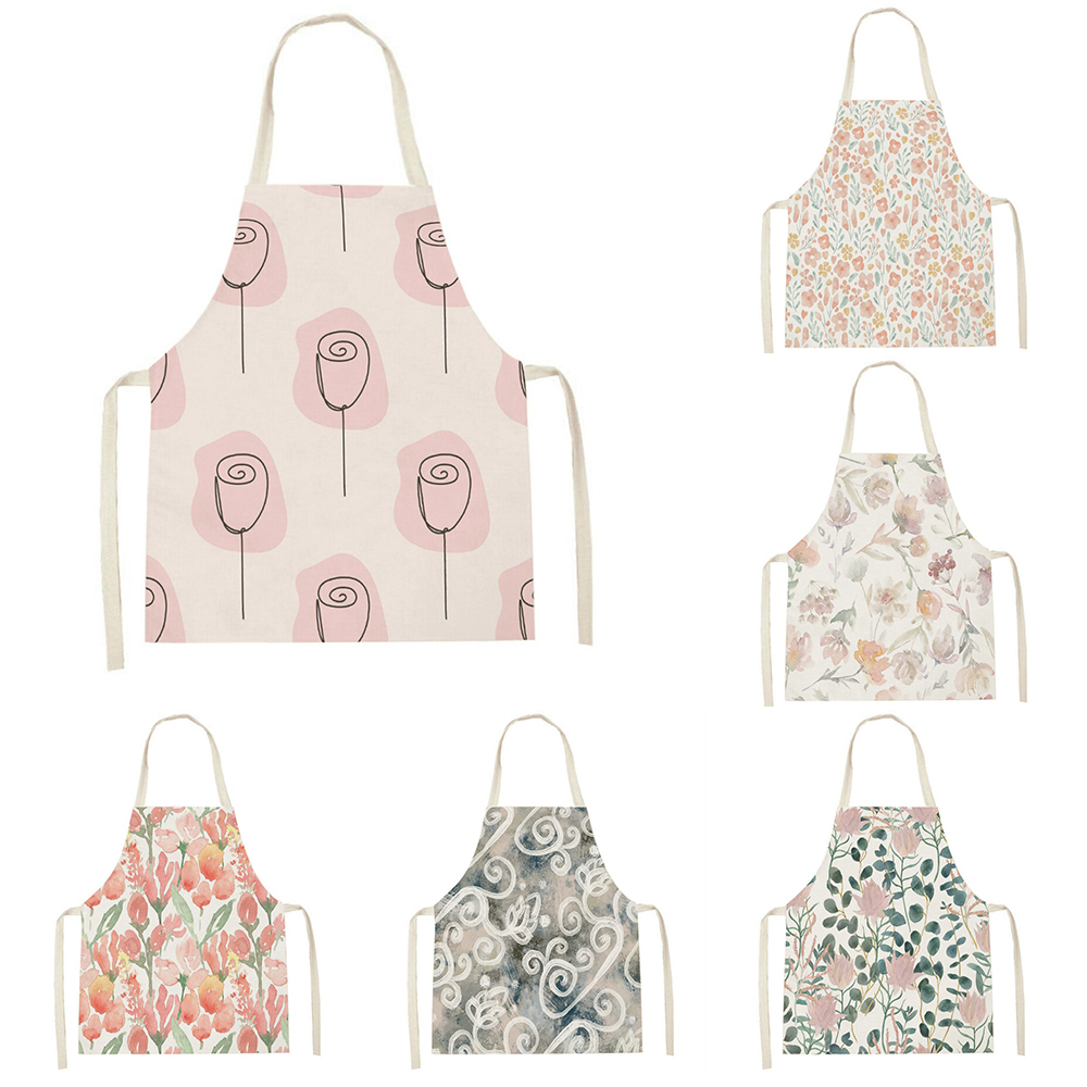 Delantal de cocina de tulipán  - Gardening Tools Pink reseña y precio