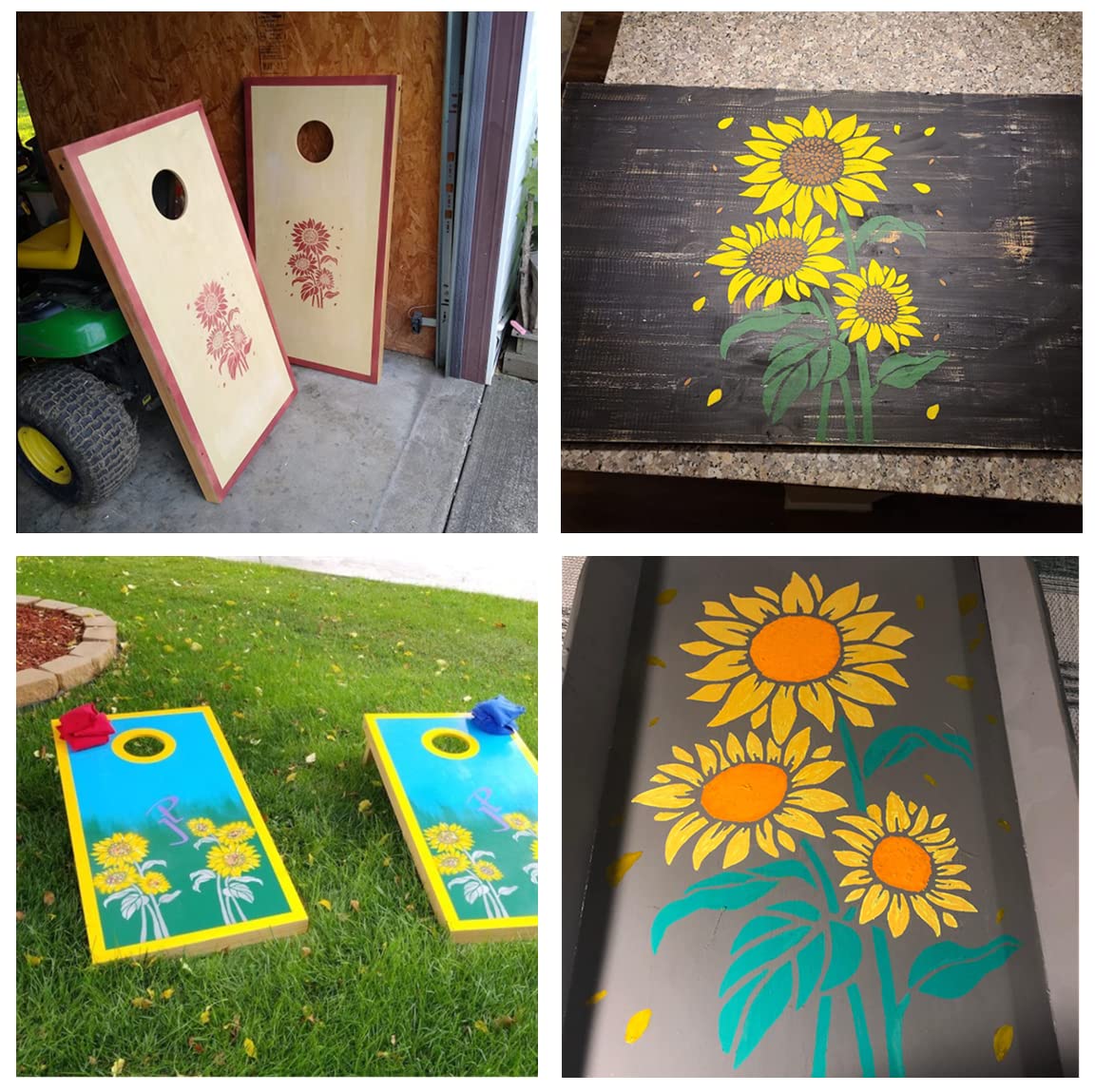 Plantilla de pintura de giraso - Gardening Tools Sketch reseña y precio