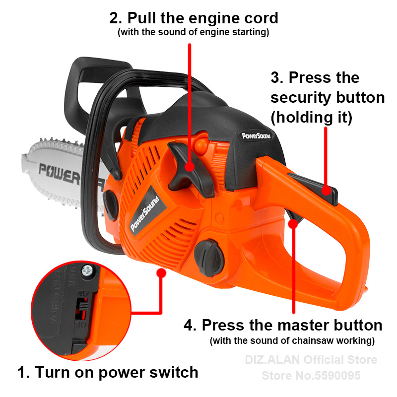 Motosierra Eléctrica de Juguet - Gardening Tools For 10 Year Olds reseña y precio
