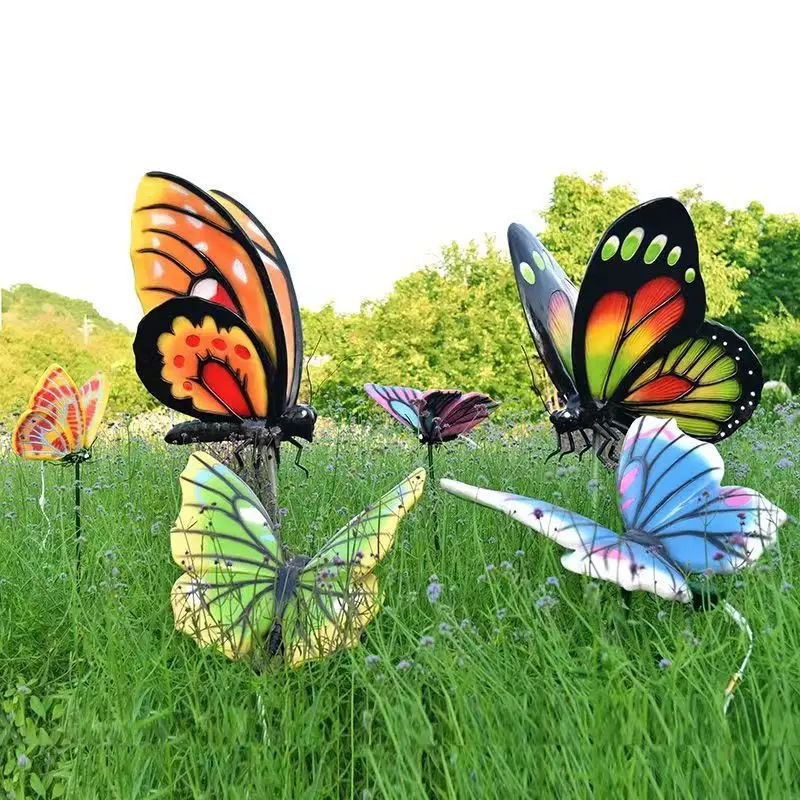 Escultura de mariposa al aire  - Gardening Tools Sketch reseña y precio