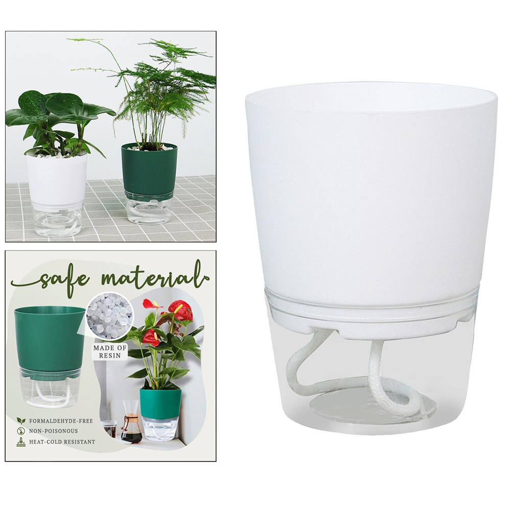 Maceta hidropónica perezosa, m - Automatic Plant Waterer reseña y precio
