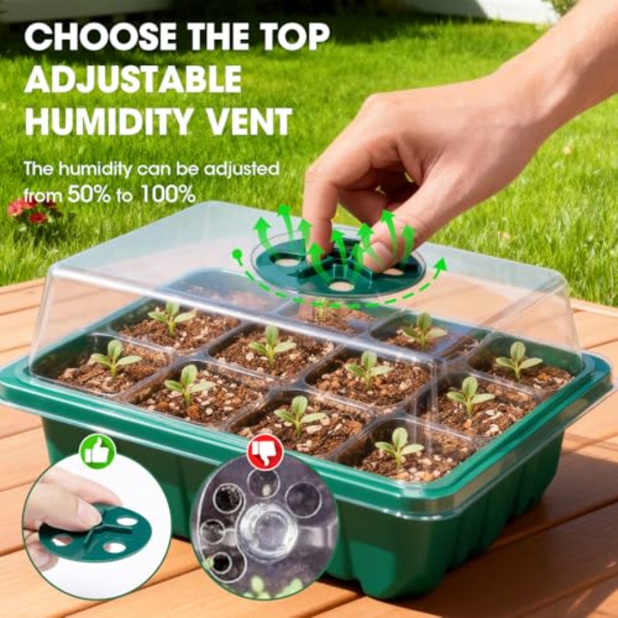 Paquete de 5 Bandejas de Germi - Greenhouse Mini Indoor reseña y precio