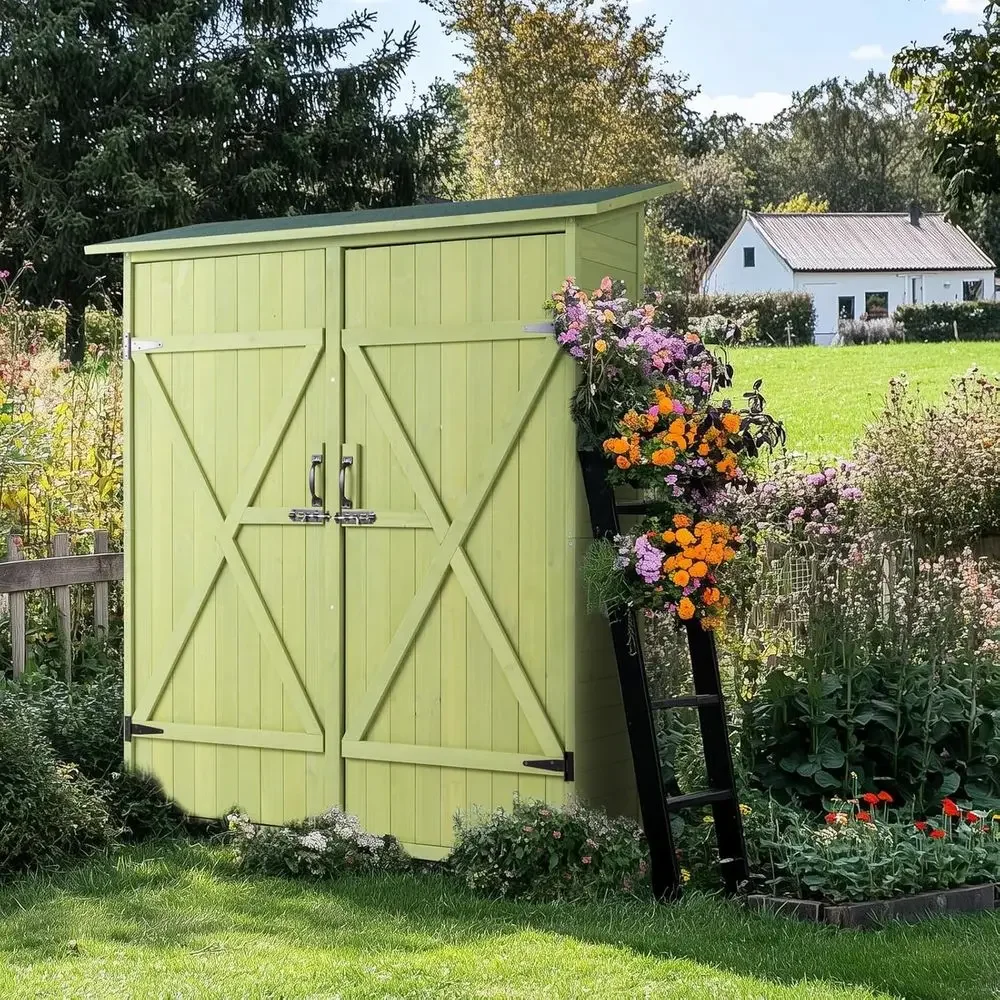 Caseta de Almacenamiento Exter - Gardening Tools Green reseña y precio